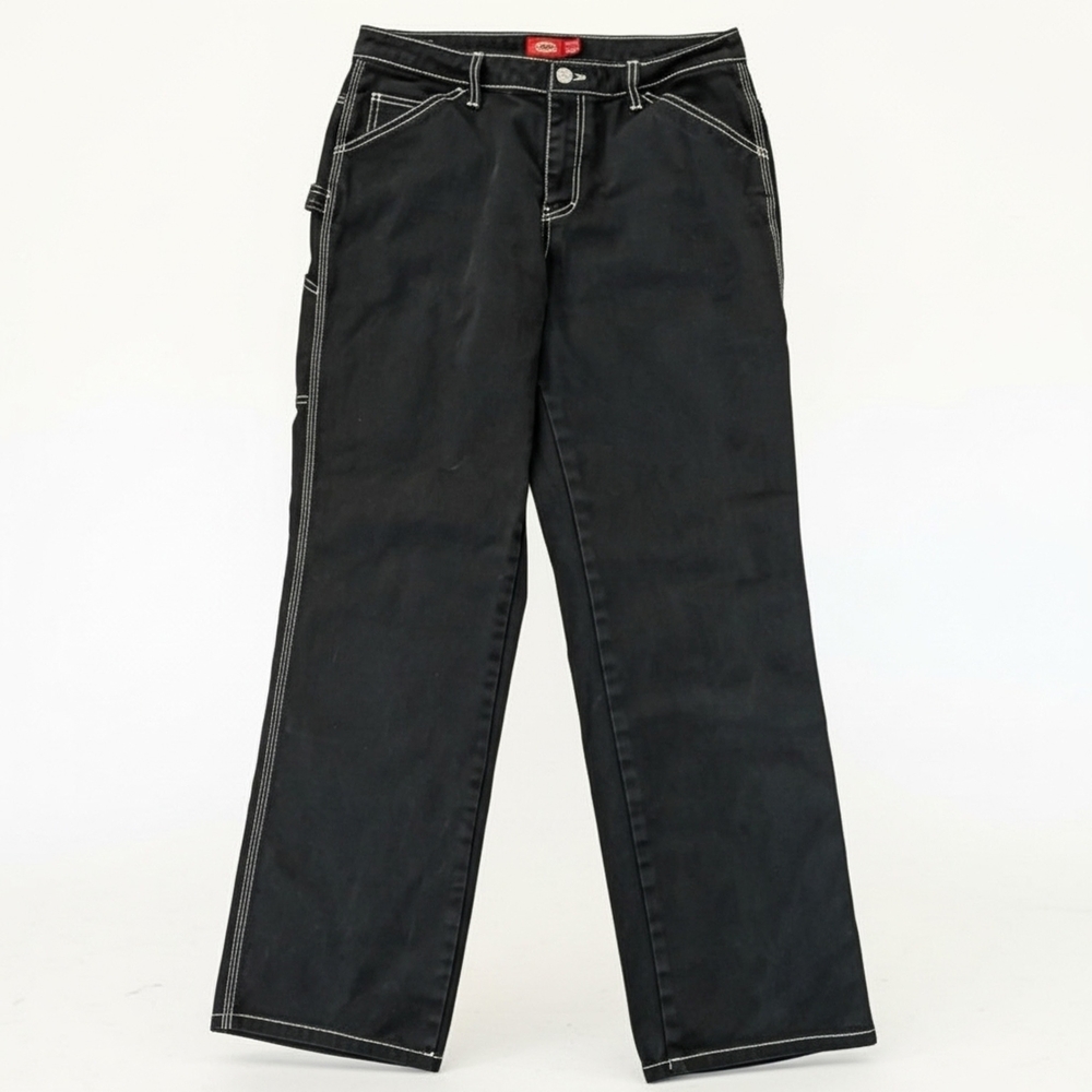 Dickies Girl Carpenter Pants Size 9/29 Color Black